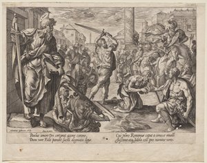 San Pablo de Hendrick Goltzius