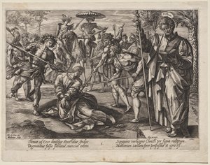 Santo Tomás de Hendrick Goltzius