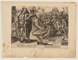 El martirio de San Matías, de El martirio de Cristo y de los Apóstoles de Hendrick Goltzius