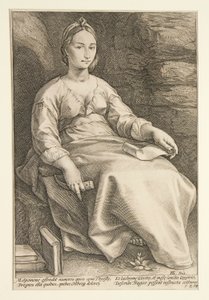 Las Nueve Musas: Melpomene, #3 en una serie de 9 de Hendrick Goltzius