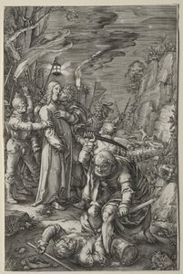 La Pasión: La traición de Cristo de Hendrick Goltzius