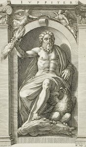 La serie de los dioses antiguos de Hendrick Goltzius
