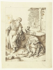 la sagrada familia de Hendrick Hondius (I)