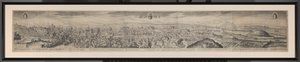 Panorama de Roma Roma (título sobre objeto)