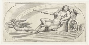 Aurora en un carro Nouveau Livre des Dieux et Deeßes De la Marine Bouckje of Sea Gods and Goddesses (título de la serie)
