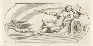 Aurora en un carro Nouveau Livre des Dieux et Deeßes De la Marine Bouckje of Sea Gods and Goddesses (título de la serie)