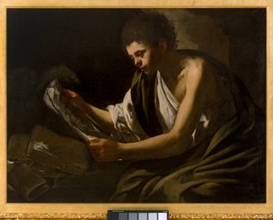 San Juan Evangelista, c.1621-24 de Hendrick ter Brugghen