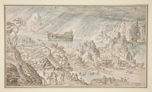 El diluvio de Hendrick van Cleve III