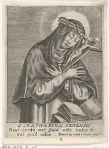 Santa Catalina de Siena de Hendrick van Schoel