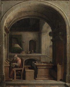 San Jerónimo en su estudio, 1624