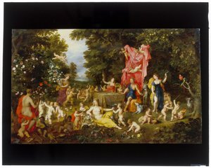 Alegoría de los cinco sentidos de Hendrick van and Brueghel Jan (1568 1625) Balen