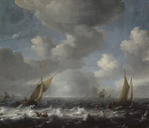 Marina de Hendrick van de Sande Bakhuyzen