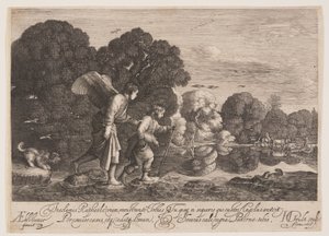 Tobías y el ángel Gabriel