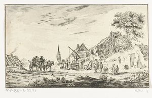 vista del pueblo de Hendrik Busserus