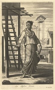 Retrato de una mujer de etnia mixta Una mujer Mastice (título sobre objeto) de Hendrik Causé