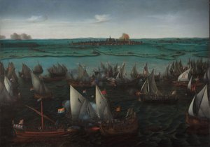 Batalla entre barcos holandeses y españoles en el Haarlemmermeer
Batalla entre barcos holandeses y españoles en el Haarlemmermeer, 26 de mayo de 1573
