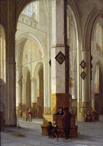 Interior de la Iglesia de San Bavón, Haarlem