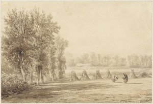 Wheatfield de Hendrik Dirk Kruseman van Elten
