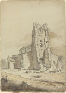 Iglesia en ruinas de Hendrik Frans de Cort