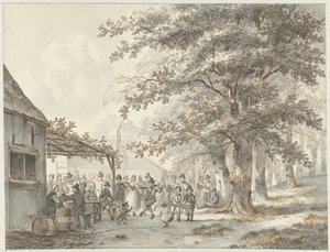 Fiesta del pueblo de Hendrik Gerrit ten Cate