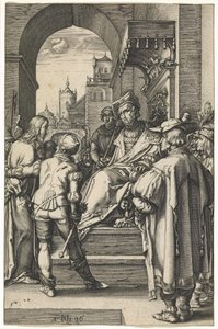 Cristo ante Pilatos de Hendrik Goltzius