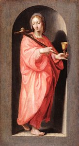 Fe, c.1600 (óleo sobre tabla) de Hendrik Goltzius