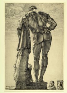 Hércules Farnesio de Hendrik Goltzius