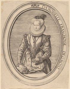 Françoise van Egmond de Hendrik Goltzius