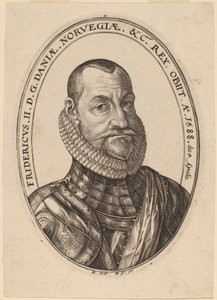 Federico II, Rey de Dinamarca y Noruega de Hendrik Goltzius