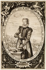 Josina Hamels, 1589 (tinta sobre papel)