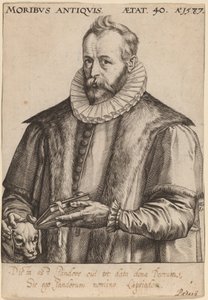 Justus Lipsius de Hendrik Goltzius