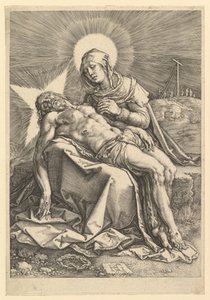 Pietà, 1596 de Hendrik Goltzius