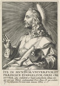 Salvator Mundi de Hendrik Goltzius