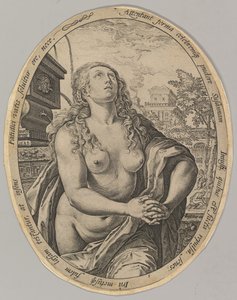Susana, 1583 de Hendrik Goltzius