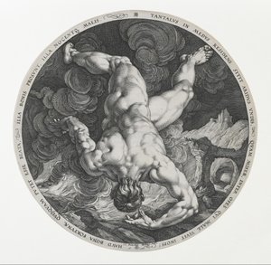 Tantalus de Hendrik Goltzius