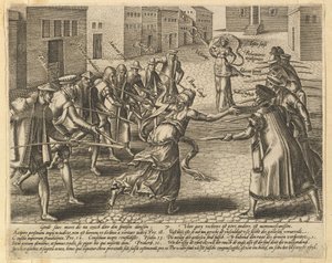 Los Abusos de la Ley, Lámina 7 de Hendrik Goltzius
