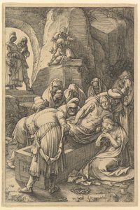 El Entierro, de La Pasión de Cristo, 1596