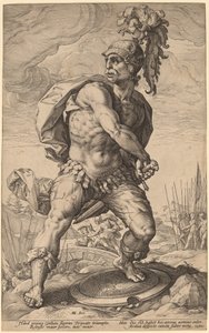 Tito Manlio Torcuato de Hendrik Goltzius