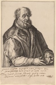 Johannes Zurenus (Jan van Zuren) de Hendrik Goltzius after Maerten van Heemskerck