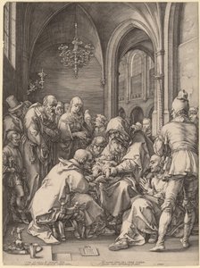 La circuncisión de Hendrik Goltzius in the style of Albrecht Dürer