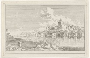 Vista del Valkhof en Nijmegen de Hendrik Hoogers