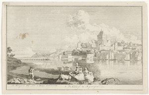 Vista del Valkhof en Nijmegen 