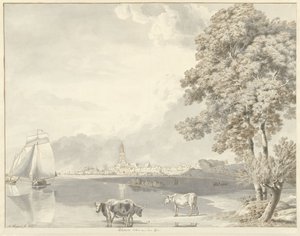 Vista sobre el Rin en Rhenen de Hendrik Hoogers
