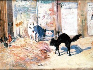 Rivales (óleo sobre lienzo) de Hendrik J. Glintenkamp
