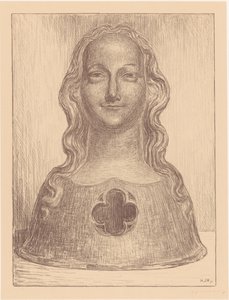 Busto relicario de una de las vírgenes de Santa Úrsula de Hendrik Johannes Haverman (signed by artist)