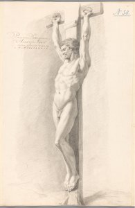 Cristo en la cruz (1er premio 1784) de Hendrik Louw