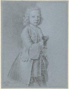 Retrato de un niño de pie