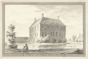 El havezathe Heeckeren cerca de Goor, en Twente de Hendrik Spilman
