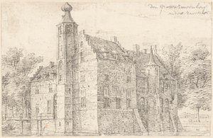 El castillo de Grote Ruwenberg cerca de St. Michielsgestel