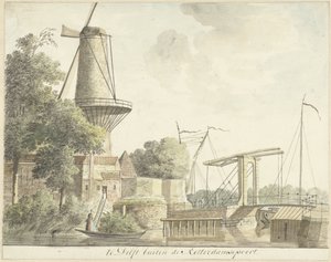 Puerta de Róterdam en Delft de Hendrik Tavenier